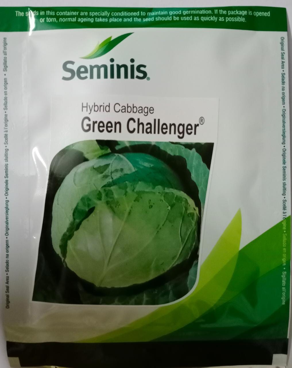 Seminis Green Challenger Cabbage -10gm
