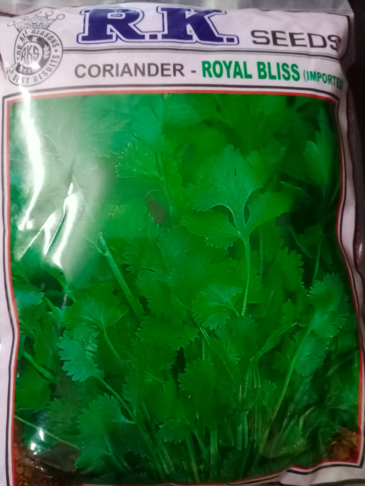 R.K Royal Bliss Coriander-500gm